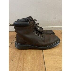 Dr. Martens Boot Men Brown Leather Cartor 11M-Eye Classic 12L Brown Leather